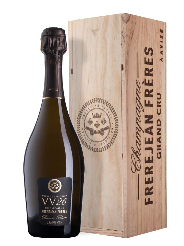 Frerejean Freres, Grand Cru VV26 Blanc de Blancs Brut, wooden box