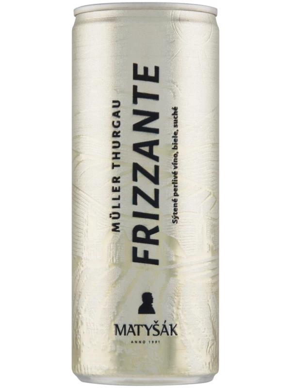 Matysak Frizzante Muller Thurgau, in can