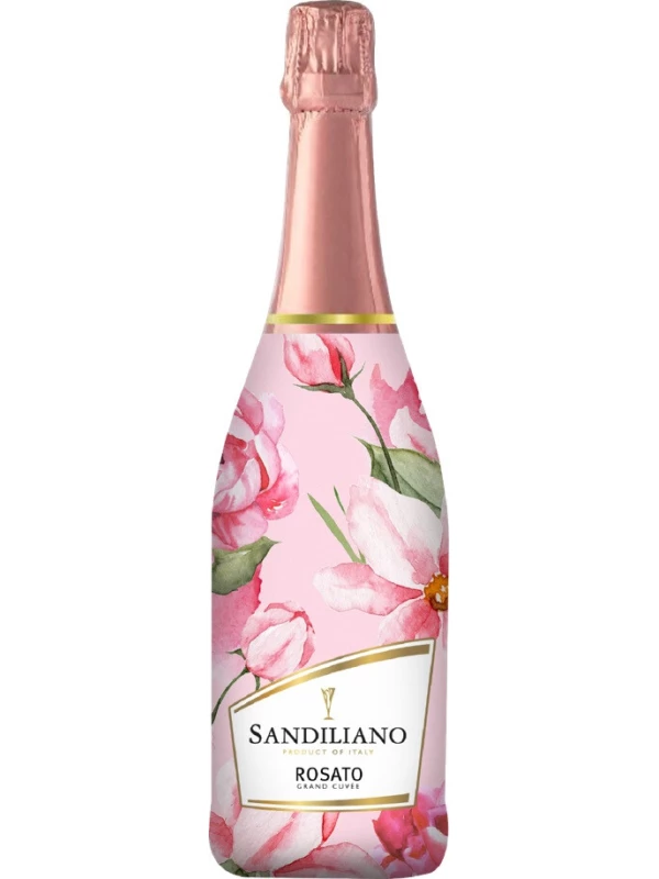 Sandiliano, Grande Cuvee Rosato, sleeve