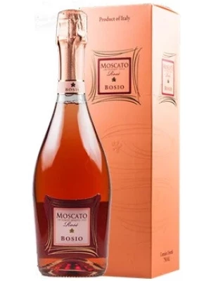 Bosio, Moscato Spumante Rose, gift box 0.75 л