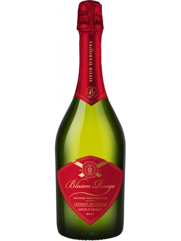 Sieur d'Arques, Blason Rouge Cremant Brut, Limoux AOC