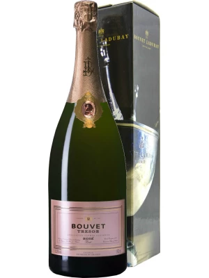 Bouvet Ladubay, Tresor Rose Brut, Saumur AOC, gift box 1.5 л