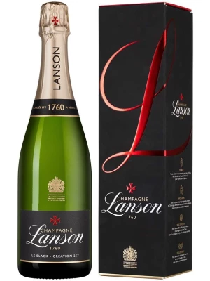 Lanson, Le Black Creation 257 Brut, gift box 0.75 л