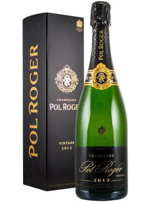 Pol Roger, Brut Vintage gift box 0.75 л 2012