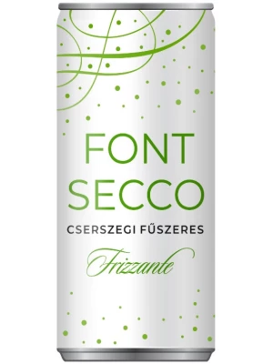Font Secco Cserszegi Fuszeres Frizzante, in can 0.25 л 2022
