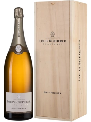 Louis Roederer, Brut Premier AOC, wooden box 3 л