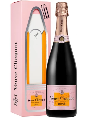 Veuve Clicquot, Brut Rose, gift box Magnet Message 0.75 л