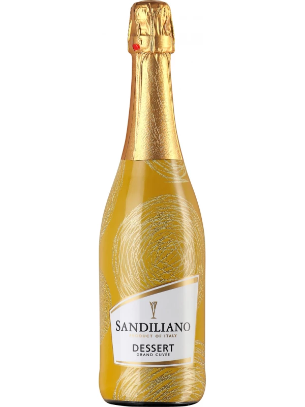 Sandiliano, Grande Cuvee Dessert, festive sleeve