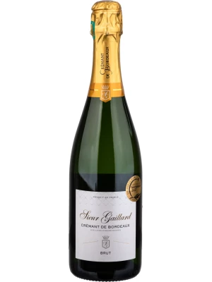 Sieur Gaillard, Cremant de Bordeaux AOP Brut 0.75 л 2022