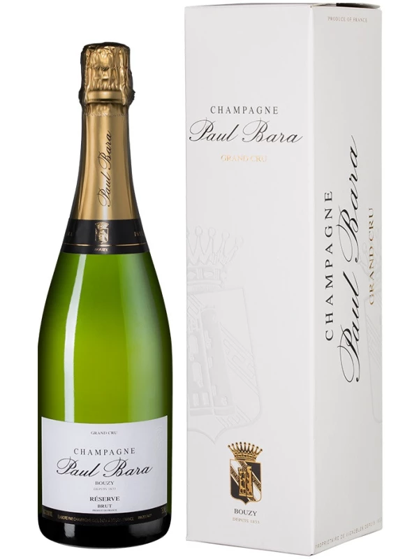 Paul Bara, Brut Reserve Grand Cru, Champagne AOC, gift box