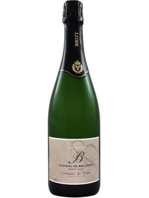 Chateau de Bellevue, Brut Blanc, Cremant de Loire AOP 0.75 л