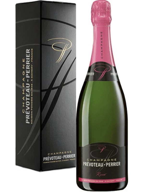 Champagne Prevoteau-Perrier, Rose Brut, gift box