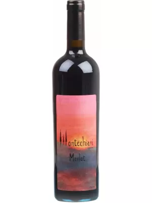Вино Fattoria di Montechiari, Merlot, Toscana IGT 2019, 0.75 л