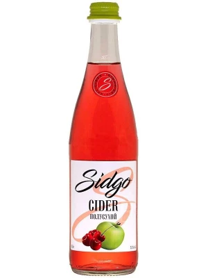 Сидр Sidgo Apple-Cherry Semi-Dry 0.5 л