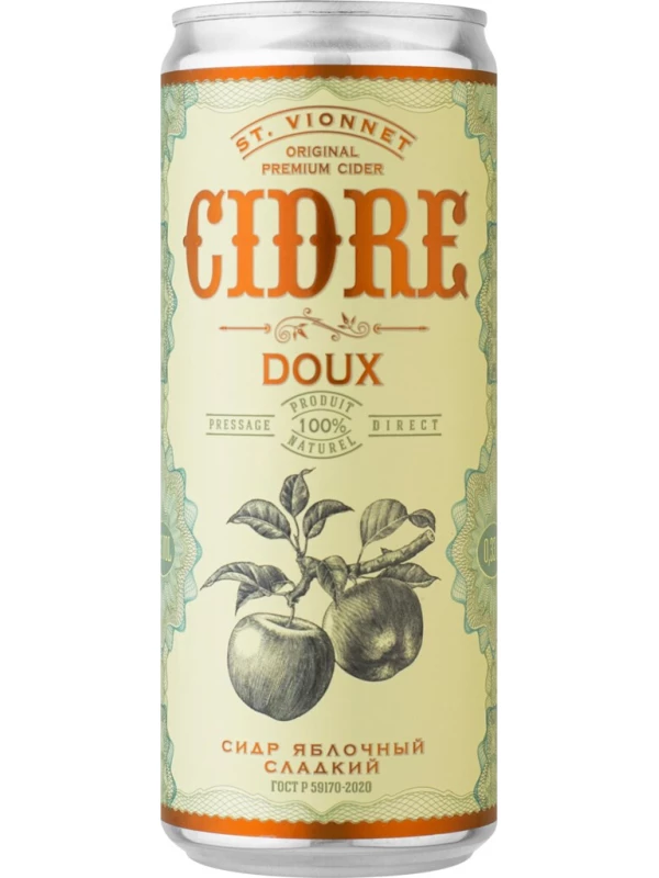 Soyuz-Vino, St. Vionnet Doux, in can