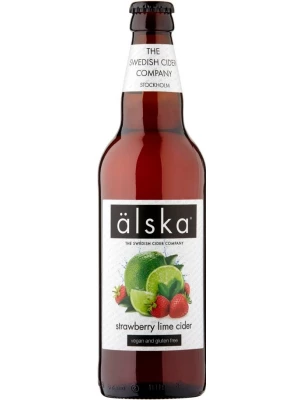Сидр Alska Strawberry & Lime 0.5 л