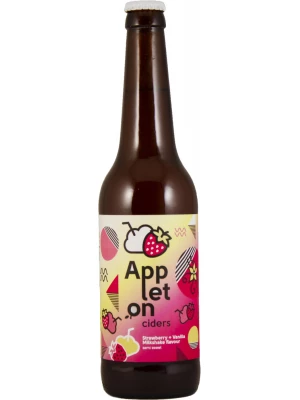 Сидр Appleton Ciders, Strawberry + Vanilla Milkshake 0.5 л