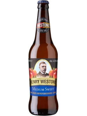 Сидр Westons, Henry Westons Medium Sweet 0.5 л