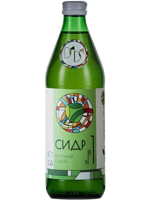 Сидр Дальняя Дача №1 Яблочный Сухой 0.5 л