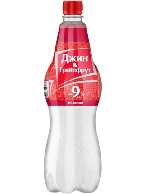 Сидр Очаково, Джин & Грейпфрут, ПЭТ 1 л