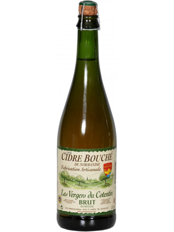 Bouche Les Vergers du Cotentin Brut, Normandie IGP