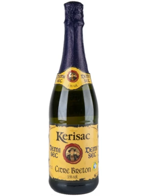 Сидр Kerisac Demi-Sec, Breton IGP 0.75 л