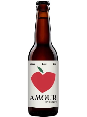 Сидр Amour Brut Bio, Cidre de Normandie IGP 0.33 л