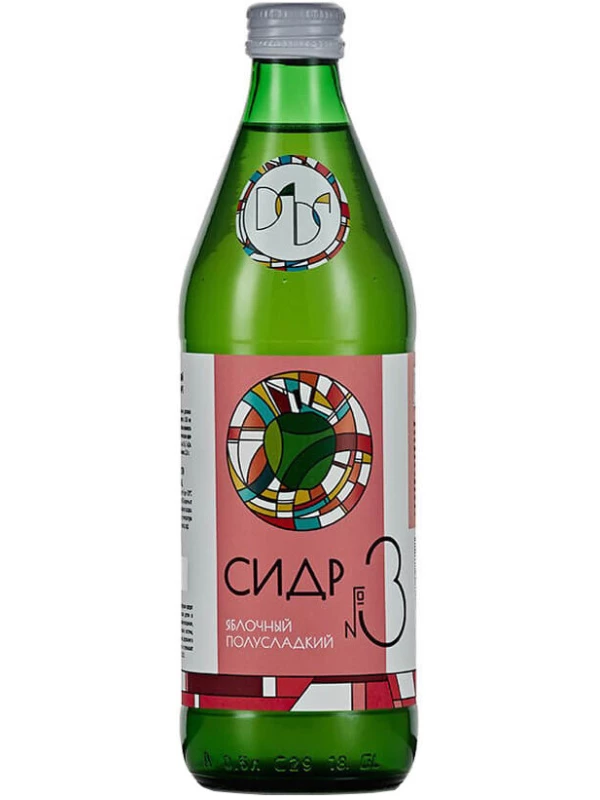 Дальняя Дача №3 Яблочный Полусладкий