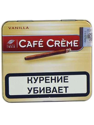 Сигариллы Cafe Creme Vanilla