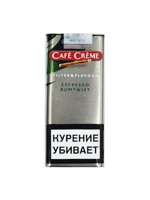 Сигариллы Cafe Creme Filter Espresso Rumtwist