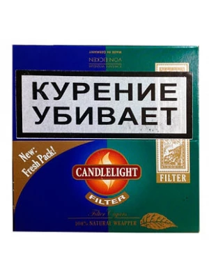 Сигариллы Candlelight Filter Assorty Sumatra+Menthol 50