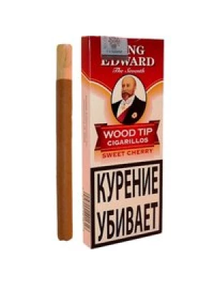 Сигариллы King Edward Wood Tip Cigarillos Cherry