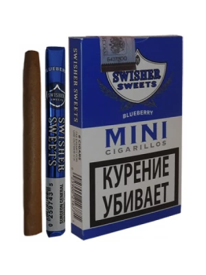 Сигариллы Swisher Sweets Blueberry Mini Cigarillos