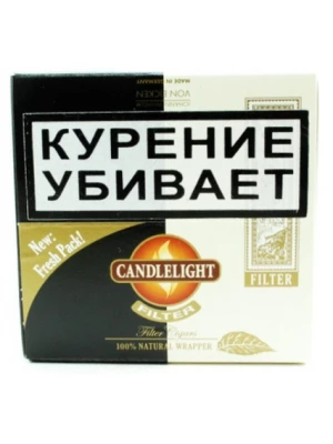 Сигариллы Candlelight Filter Assorty Aromatic+Coconut 25+25
