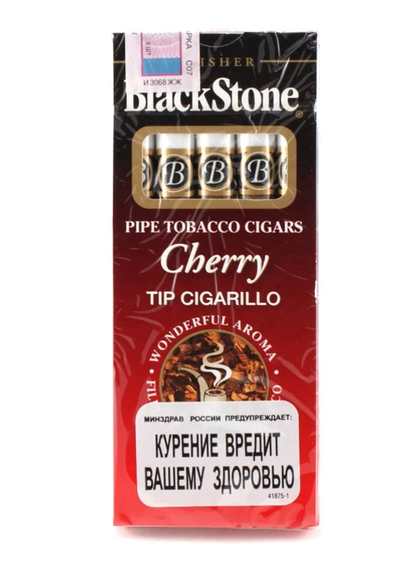 Black Stone Tip Cigarillos Cherry