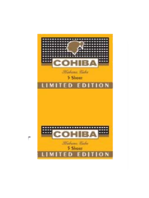 Сигариллы Cohiba Short Limited Edition 5