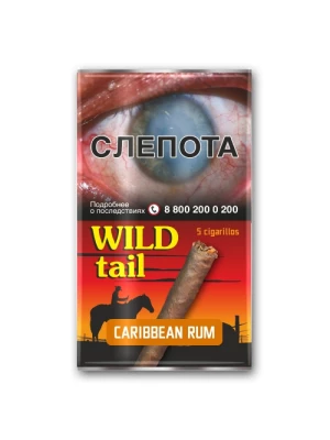 Сигариллы Wild tail Caribbeam Rum (с ароматом Карибского рома)