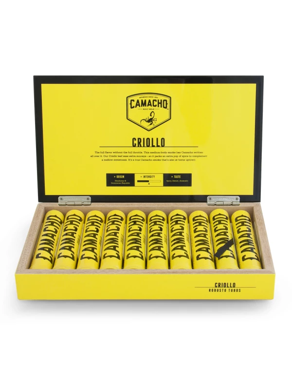 Camacho Criollo Robusto Tubos