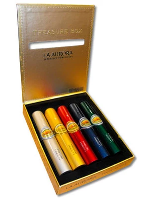 Сигары Подарочный набор сигар La Aurora Robusto Treasure Box