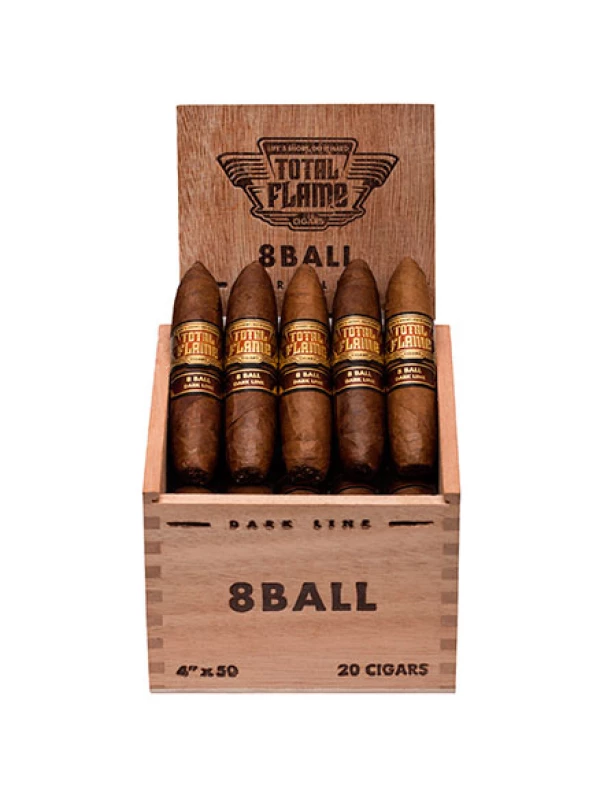 Total Flame 8 Ball Dark Line