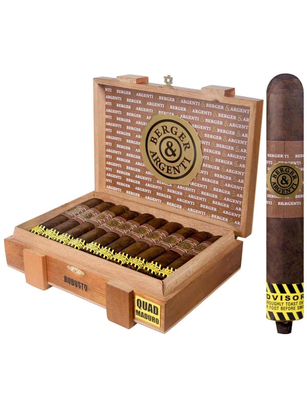Berger & Argenti Entubar Quad Maduro Robusto