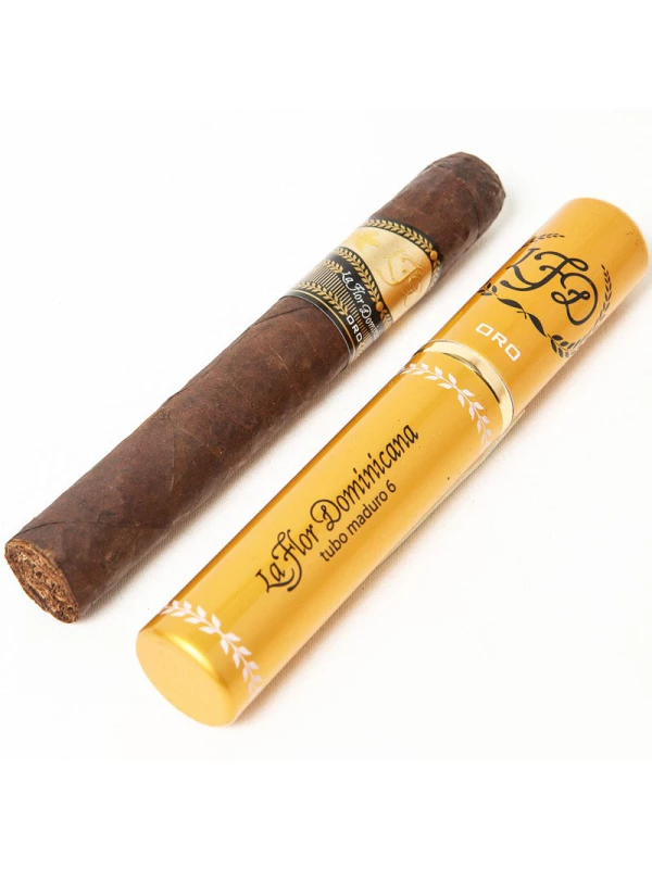 La Flor Dominicana Oro Maduro №6 Tubos