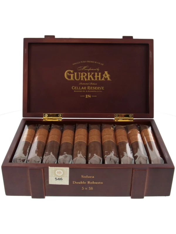 Gurkha Cellar Reserve Aged 18 Years Solaro Double Robusto