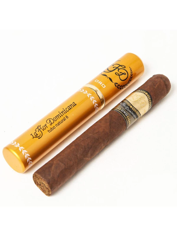 La Flor Dominicana Oro Natural №6 Tubos