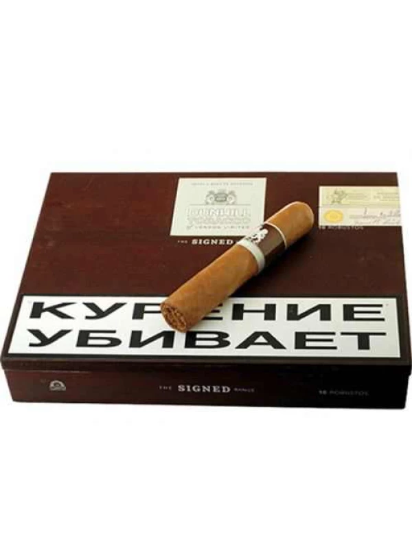 Dunhill Signed Range Robusto New 10