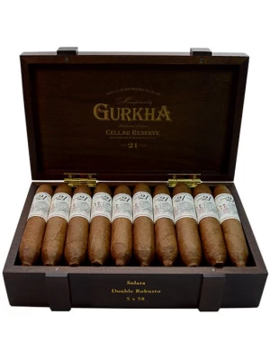 Сигары Gurkha Cellar Reserve Aged 21 Solara Double Robusto