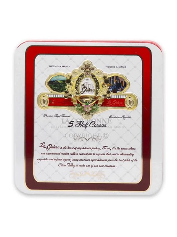 La Galera Connecticut Tins Half Corona