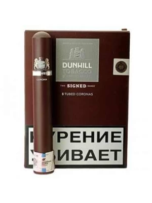 Сигары Dunhill Signed Range Corona Tubed New 5