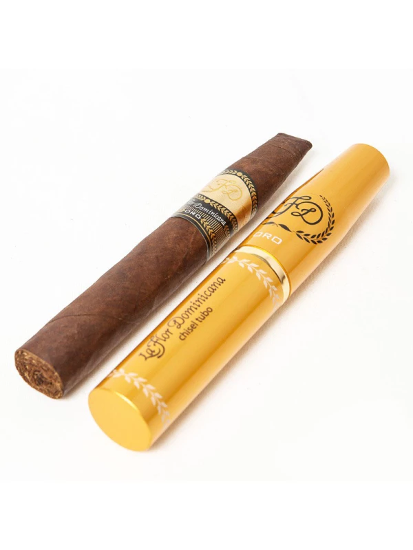La Flor Dominicana Oro Chisel Tubos