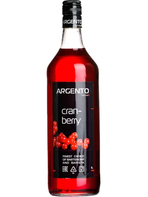 Сироп Argento, Cranberry 1 л